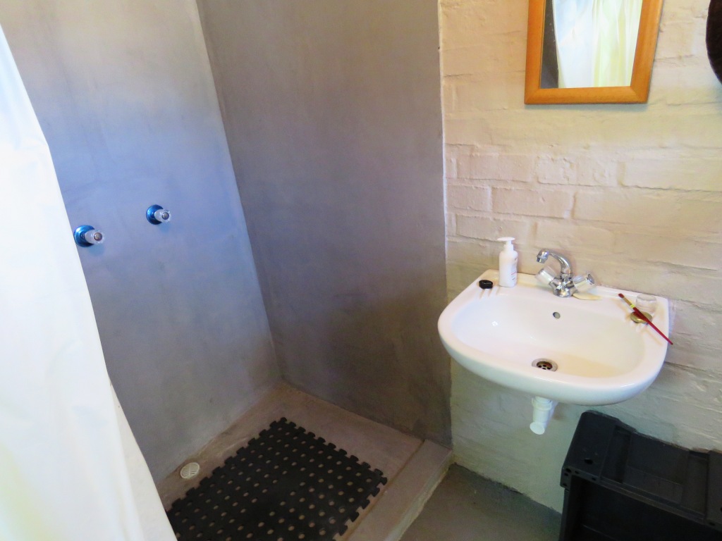Garage bathroom